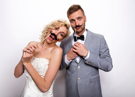 Foto-Props Bärte 6-tlg.