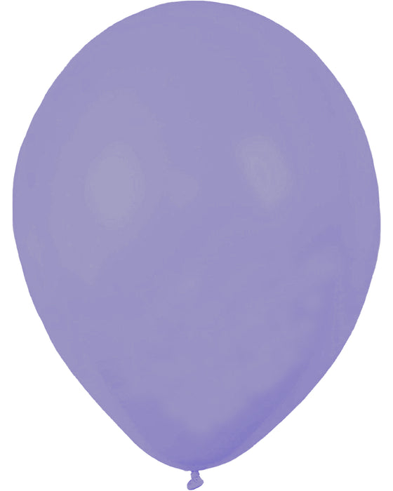 5 Latexballons "Uni Pastell" 30/33 cm Ø | Nachtblau
