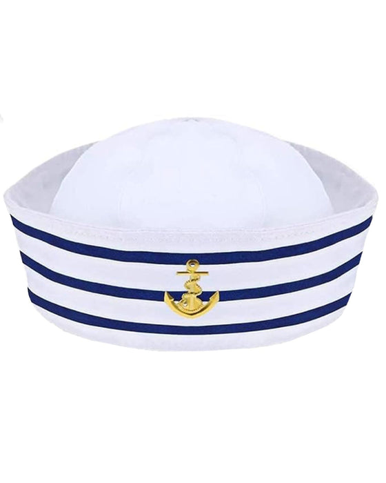 Matrosen Kostümset | Mütze und Halstuch im Marine Look