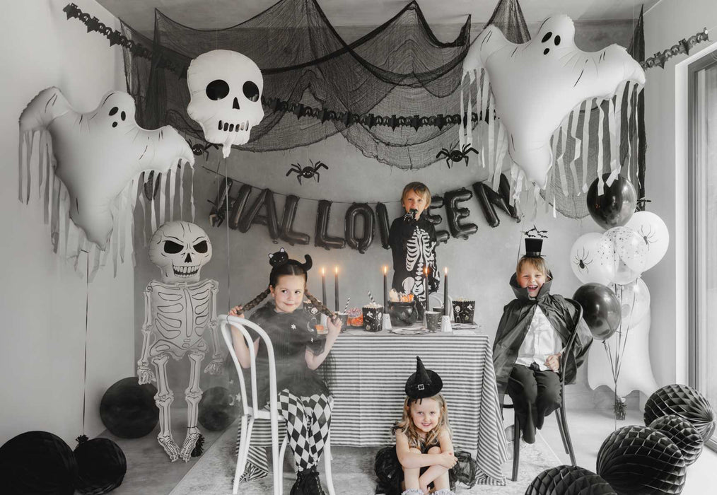 Halloween Haarreif "Hexenhut Netz" | Schwarz