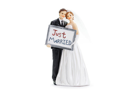Figur Brautpaar Just Married | 14,5 cm