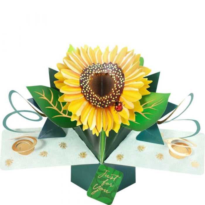 Grußkarte PopUp "Sonnenblume"