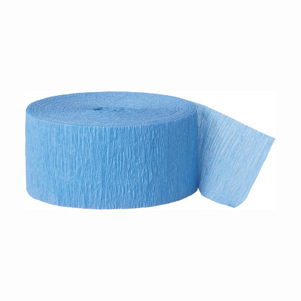 Kreppband Uni 25m Hellblau