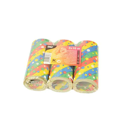 Riesenluftschlangen "Confetti" 15m | Schwer entflammbar