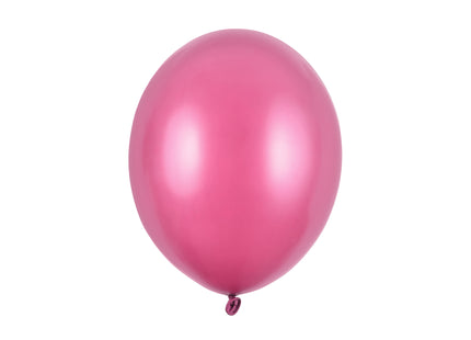 Latexballon Uni Metallic 30cmØ | 50Stk. Fuchsia
