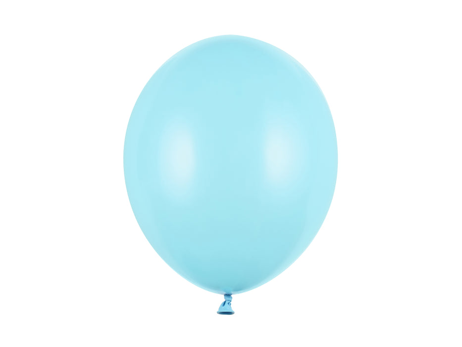 10 Stk. Luftballon Ø30cm "Uni Pastell" | Light Blue