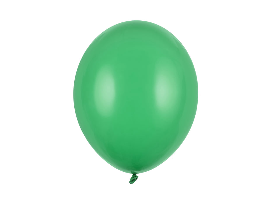 10 Stk. Luftballon Ø30cm "Uni Pastell" | Emerald Green