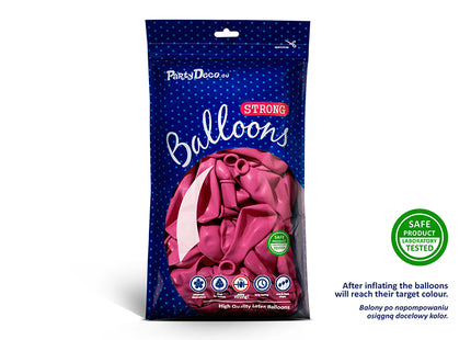 Latexballon Uni 30cmØ | 100Stk. - Rose/Magenta