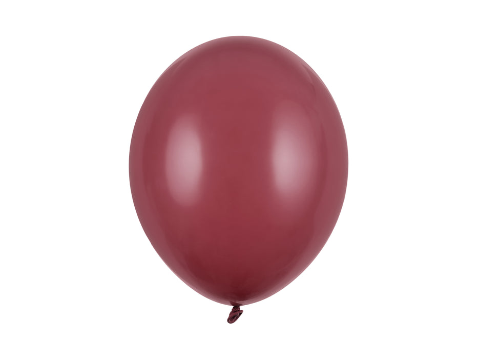 10 Stk. Luftballon Ø30cm "Uni Pastell" | Prune