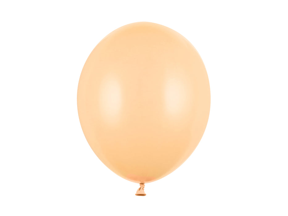 10 Stk. Luftballon Ø30cm "Uni Pastell" | Light Peach