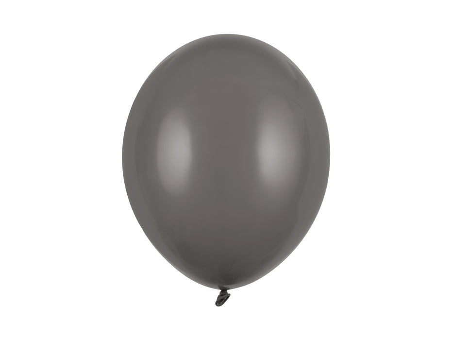 10 Stk. Luftballon Ø30cm "Uni Pastell" | Pastel Grey
