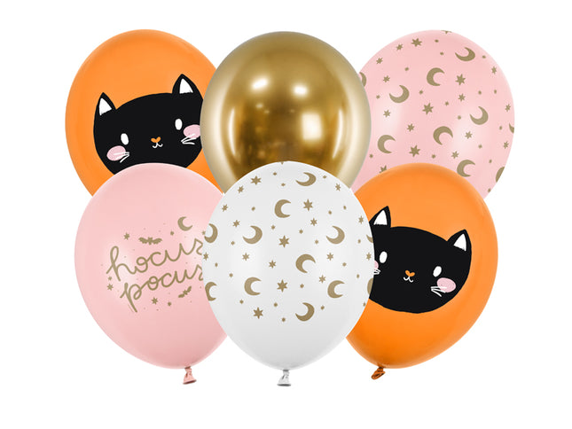 Latexballon Set "Halloween Hocus Pocus" | Ø 30cm - 6Stk.