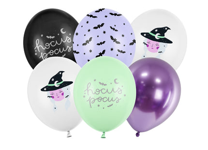 Latexballon Set "Halloween Hexen" | Ø 30cm - 6Stk.