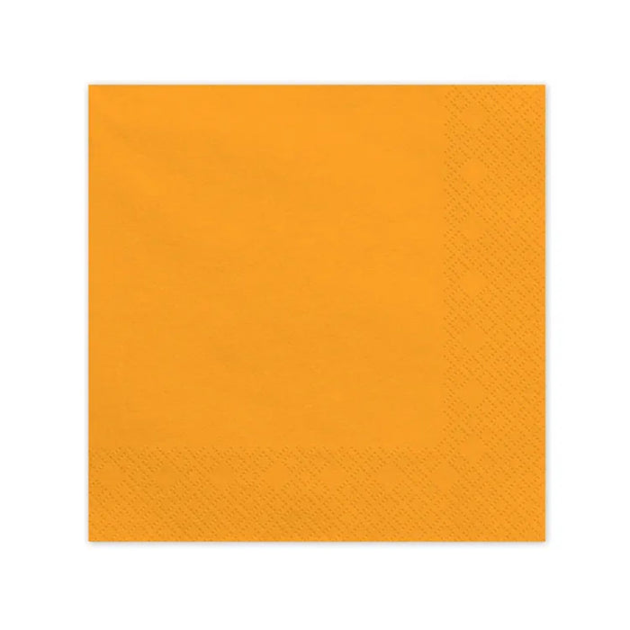 Servietten Orange | 33x33 cm/20 St.
