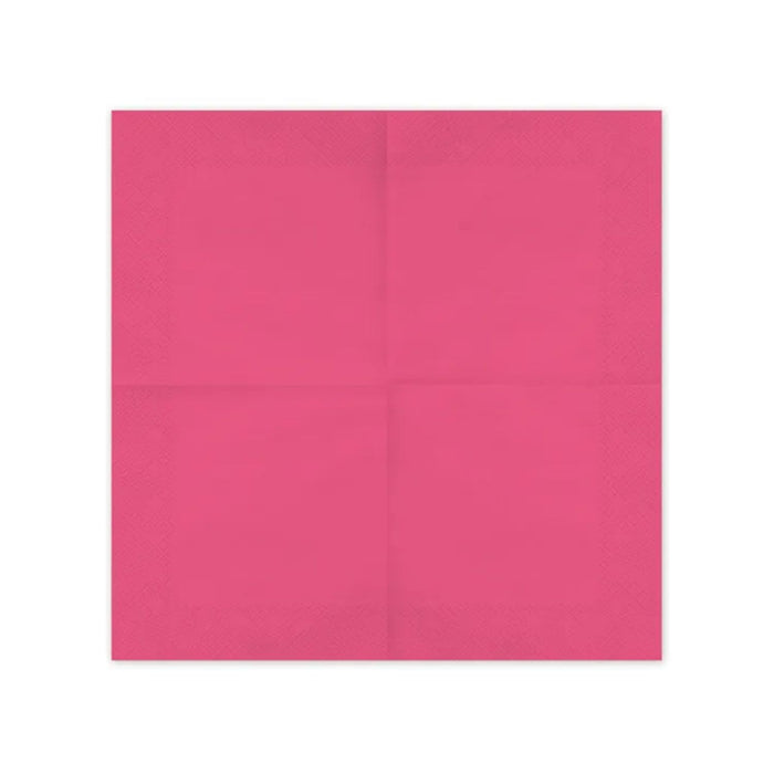 Servietten Uni 20Stk./33x33cm | Pink