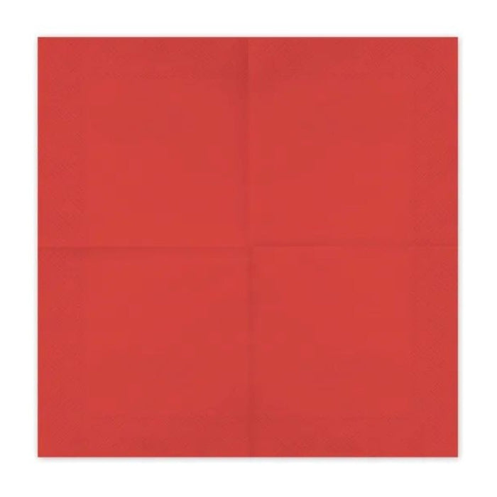 Servietten Uni 20Stk./33x33cm | Rot