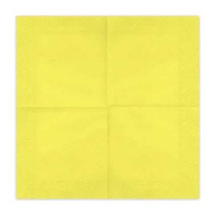 Servietten Gelb | 33x33 cm/20 St.