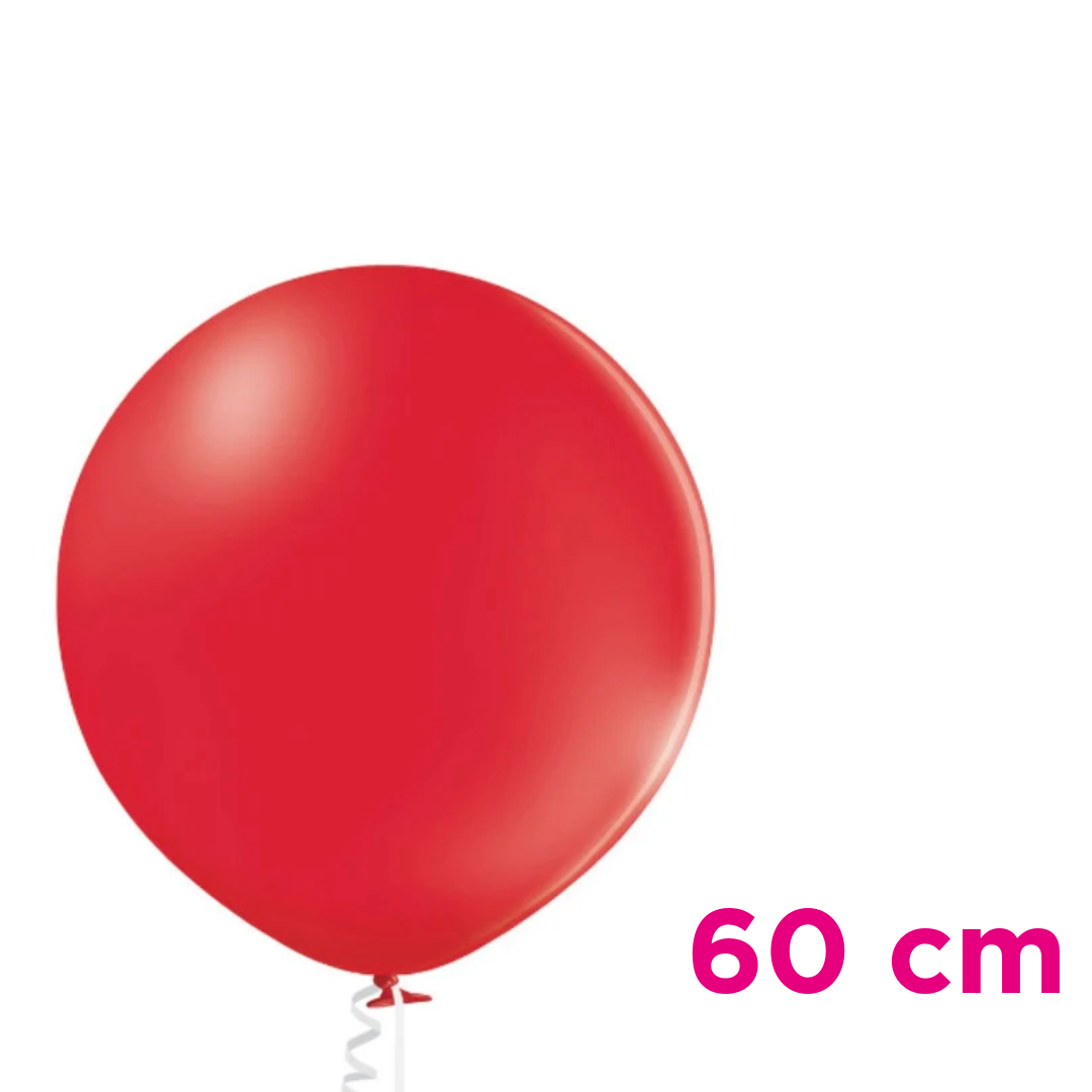 Luftballons 60 cm durchmesser einfarbig