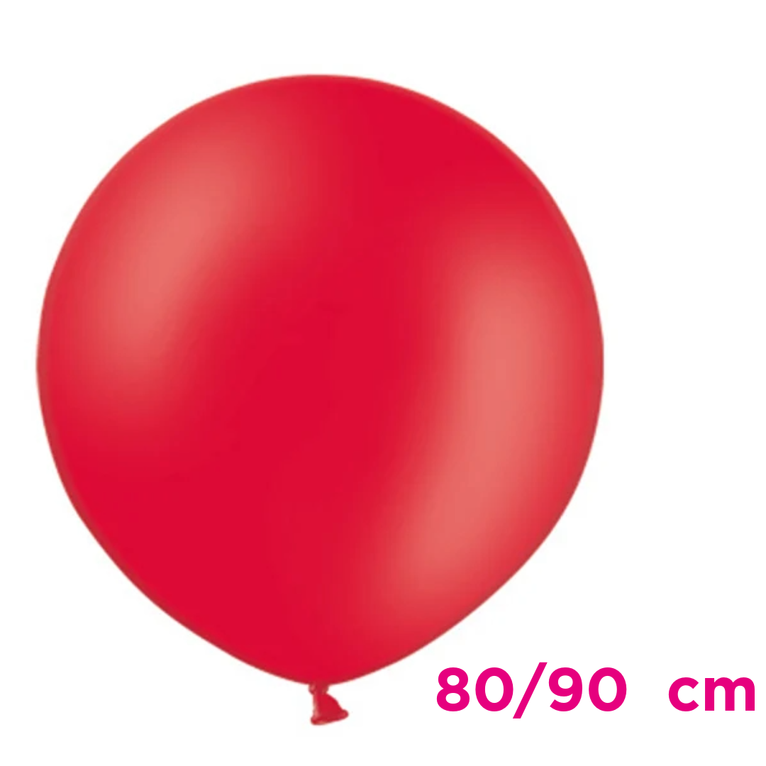 Luftballons 80/90 cm durchmesser einfarbig