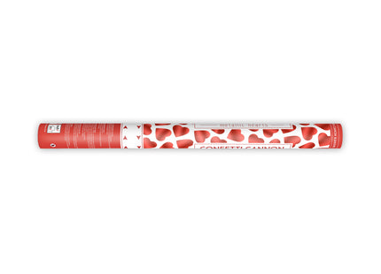 Konfettishooter Herzchen 60cm Rot