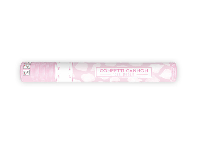 Konfettishooter Rosenblätter Weiß 60cm