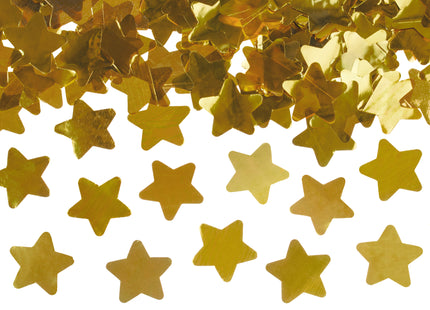 Konfettishooter Sterne | 40cm Gold
