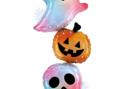 ABC Shape Folienballon | Halloween Opal Pastel Trio 130cm
