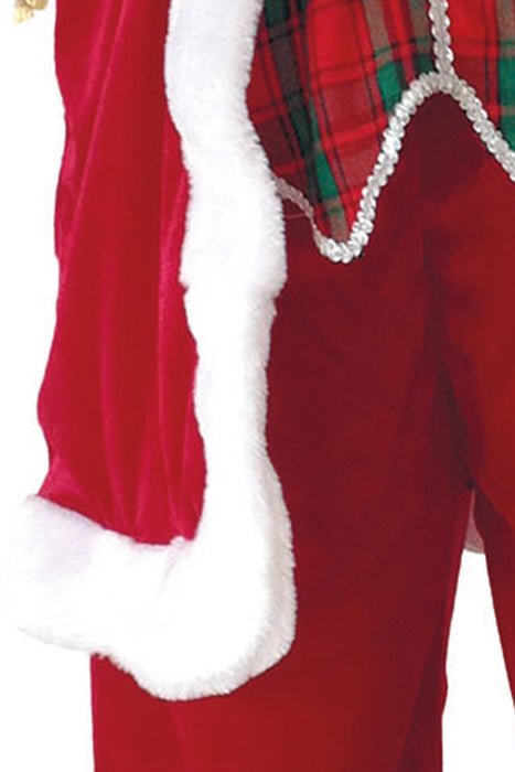 Weihnachtsmann mit Bewegung und Ton | 180 cm