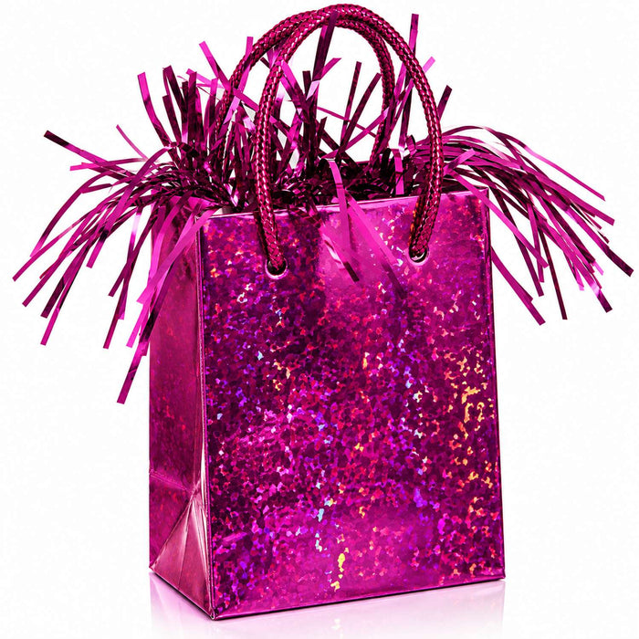 Ballongewicht 170g Tüte Holo Hot Pink