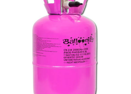 Ballongas Flasche mit Helium | für 30 Ballons