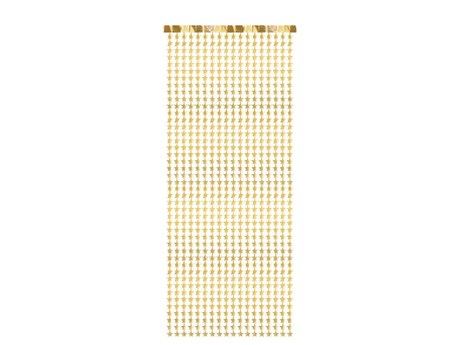Türvorhang Sterne 100x245cm | Gold