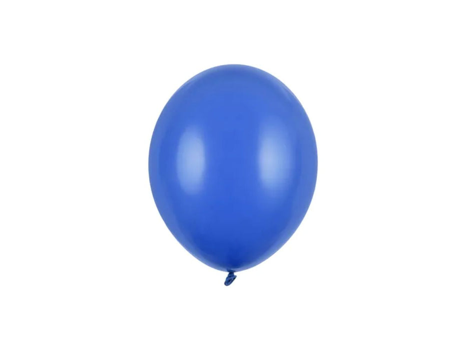 100 Stk. Luftballon Ø12cm "Uni Pastell" | Blau