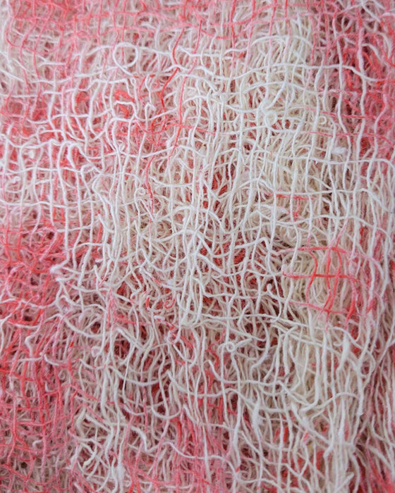 Dekostoff Lumpenstoff 190 * 76 cm - Halloween Dekoration | Blutig Rot