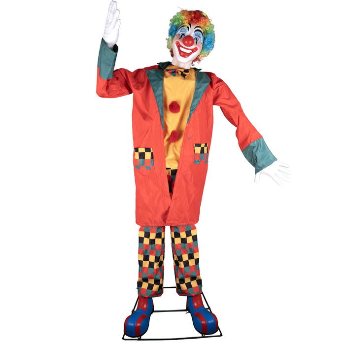 Winkender Clown "Wally" - Animiert | 220 cm
