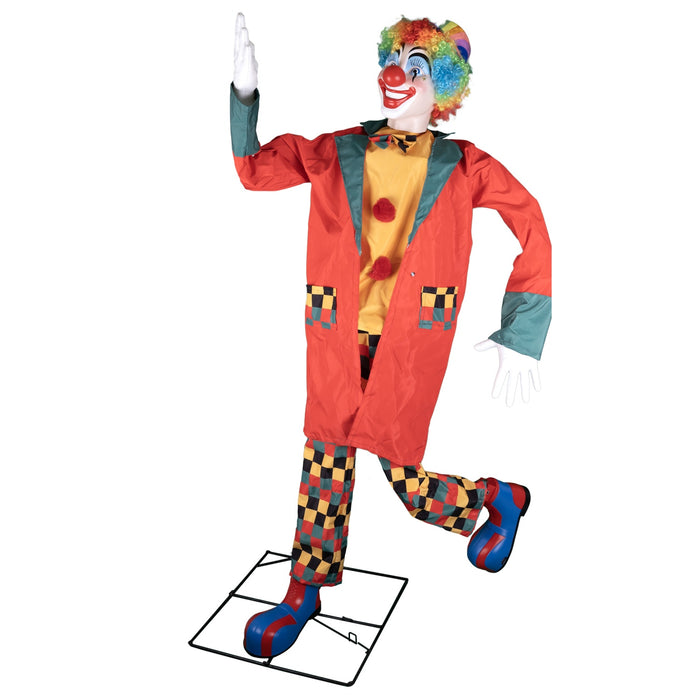Winkender Clown "Wally" - Animiert | 220 cm