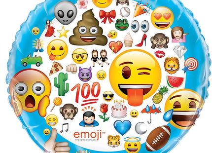 ABC34 Folienballon Emoji | ca 80cm