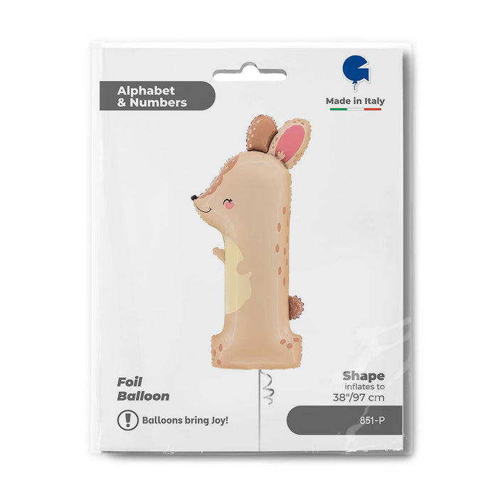 Shape Folienballon "Puppyloons" #1 Hase | 97 cm