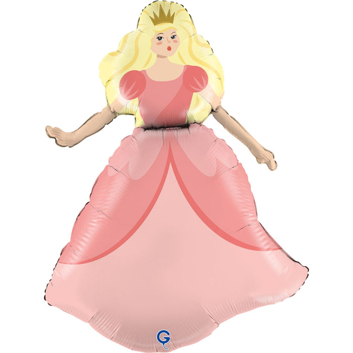 28" Folienballon Shape Prinzessin | 71 cm