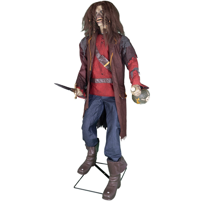 Pirat "Pete" - Animiert | 183 cm - Halloween Dekoration