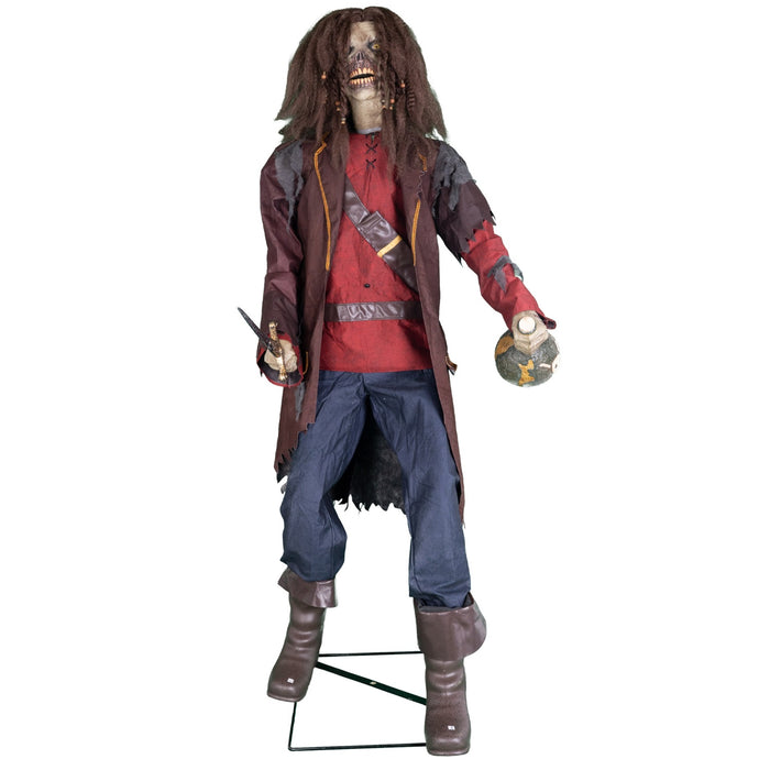 Pirat "Pete" - Animiert | 183 cm - Halloween Dekoration