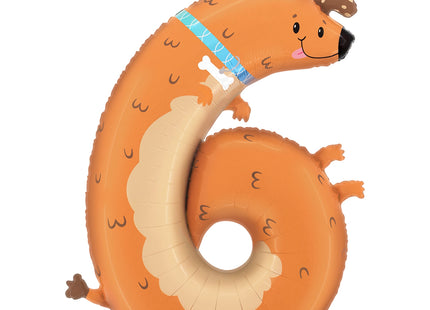 ABC Shape Puppyloons | #6 Hund 89 cm
