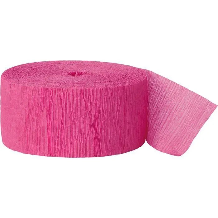 Kreppband Uni 25m Pink