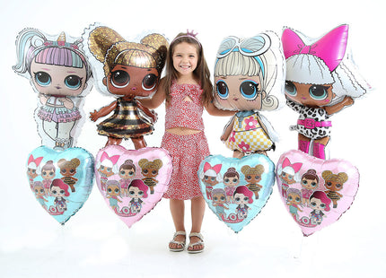 Folienballon Lose - LOL Surprise Queen Bee Gold 93cm II#(N) - HF2