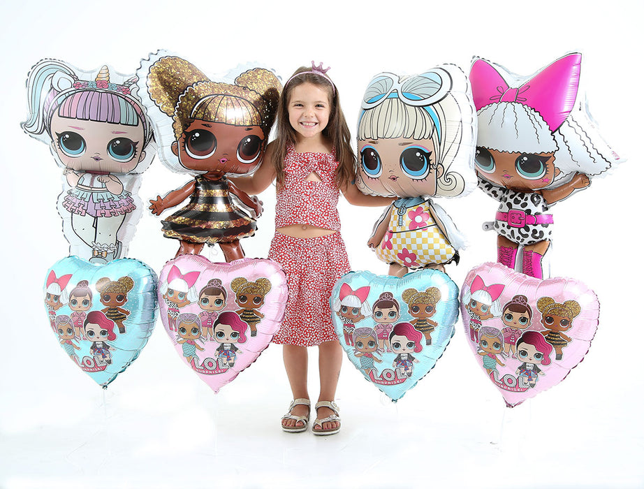 Folienballon Lose - LOL Surprise Queen Bee Gold 93cm II#(N) - HF2