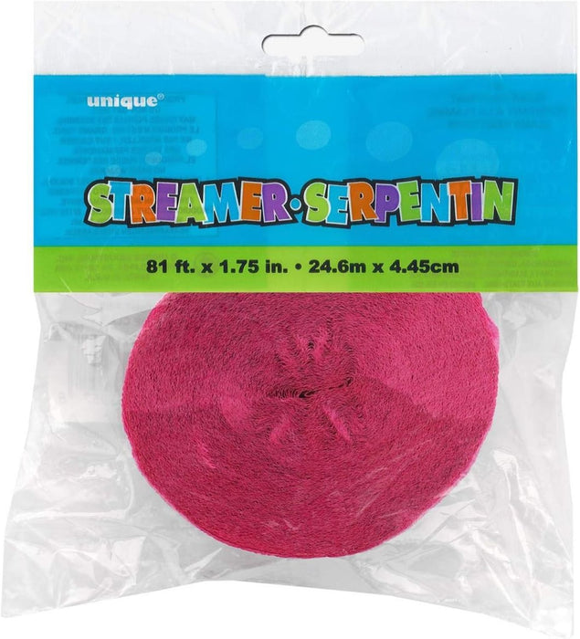 Kreppband Uni 25m Magenta