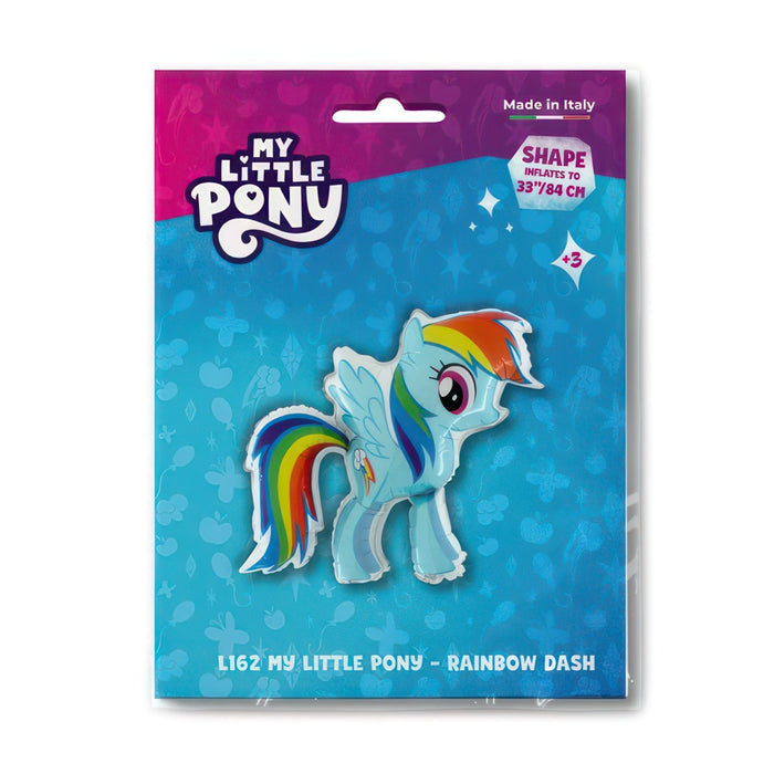 Folienballon Lose - My Little Pony Rainbow Dash blau II (#) (N) - HF2 33"