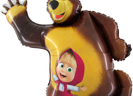 Folienballon Lose - Masha and the Bear II - HF2 Non-Metallic 35"
