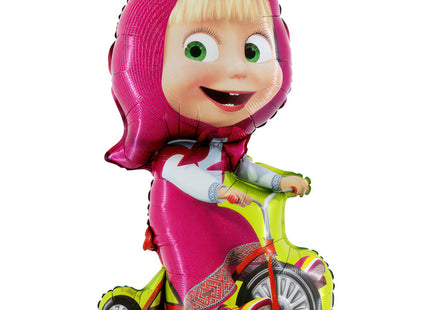 Folienballon Lose - Masha on Bike II (N)  - HF2 31"