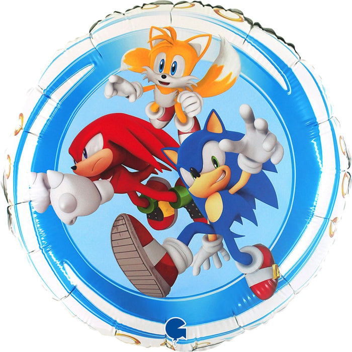 18" Folienballon Lose - Sonic Blau | HF18