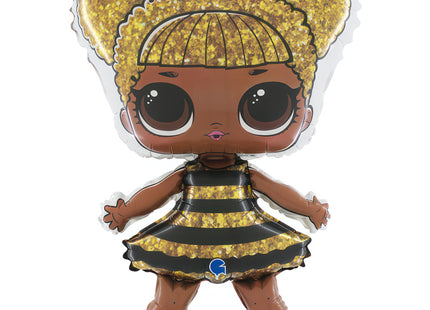Folienballon Lose - LOL Surprise Queen Bee Gold 93cm II# - HF2